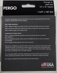 Pergo Sealing 1.375 in. x 100 ft. Indoor Waterproof Flooring Tape Rolls