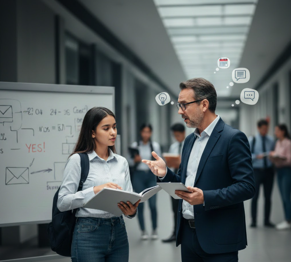 Strategi Komunikasi Efektif dengan Dosen Pembimbing Super Sibuk: Anti Ghosting! | dosenonline.com