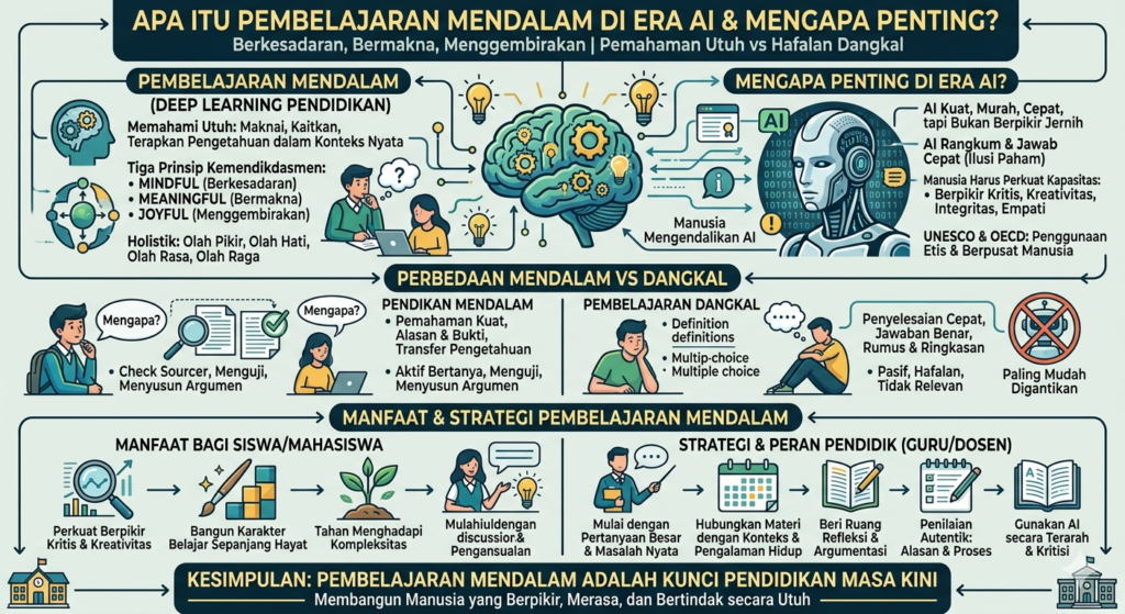 Apa Itu Pembelajaran Mendalam dan Mengapa Penting di Era AI? Panduan Lengkap untuk Belajar Lebih Bermakna