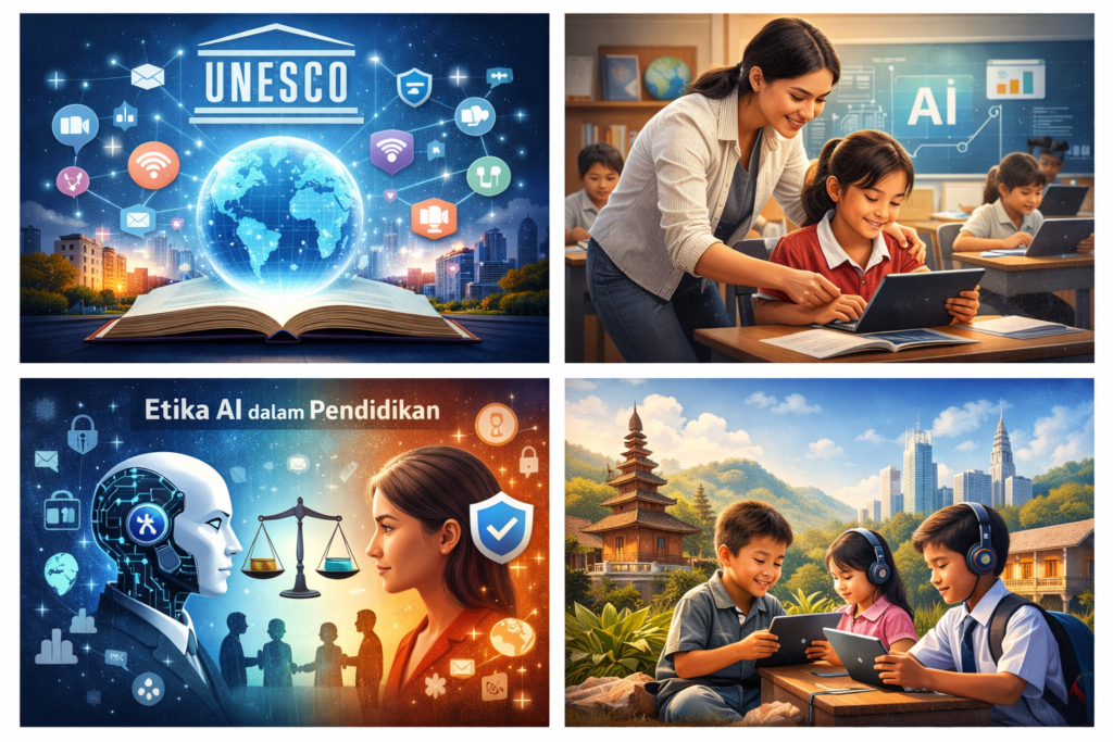 7 Wawasan Penting UNESCO tentang pendidikan dan transformasi digital untuk Masa Depan Belajar | dosenonline.com
