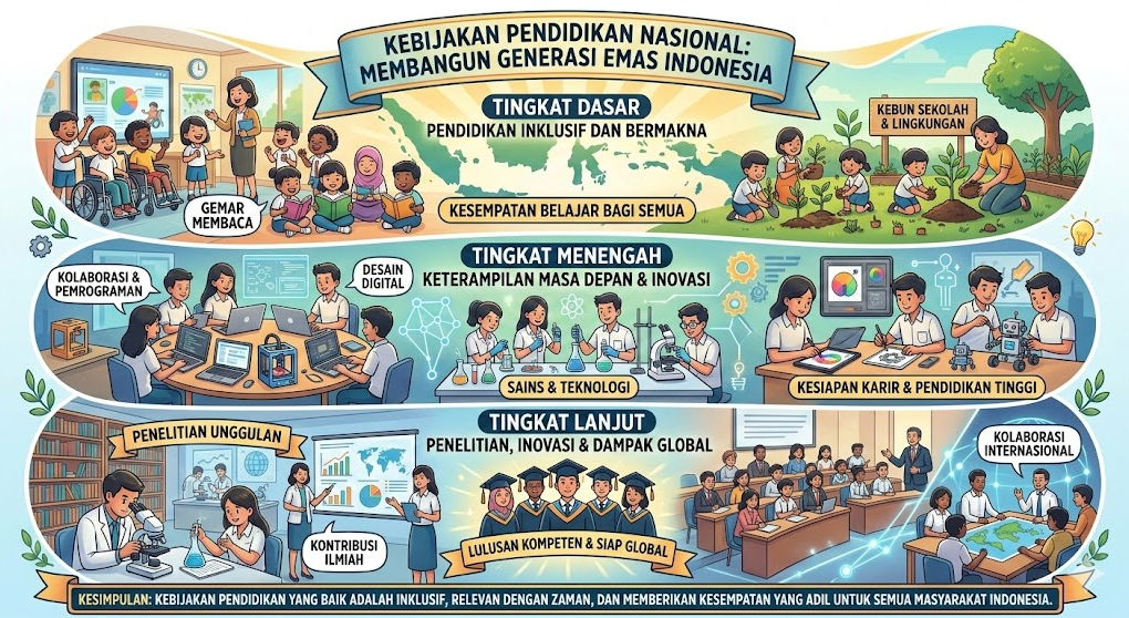 Kebijakan Pendidikan di Indonesia | dosenonline.com