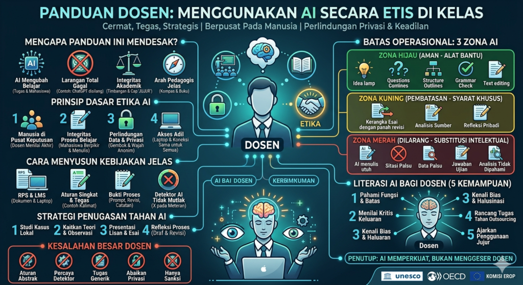 Panduan Dosen Menggunakan AI secara Etis dalam Perkuliahan | dosenonline.com